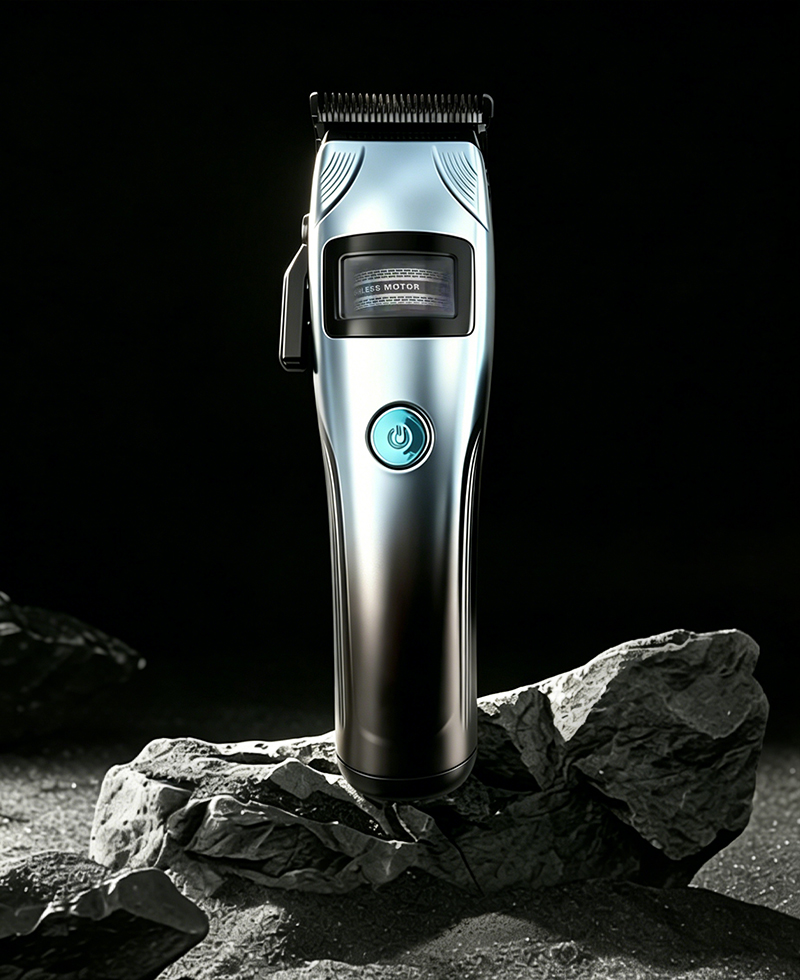 Cortadora de pelo sin escobillas Kaming318 Herramienta de barbería eléctrica de salón profesional Motor de rotor exterior Cortadora inalámbrica